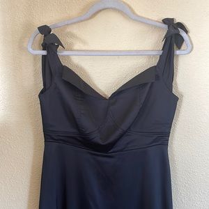 Nasty gal black Midi dress